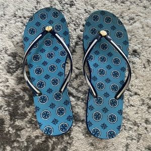 Tory Burch flip flops Size 8
